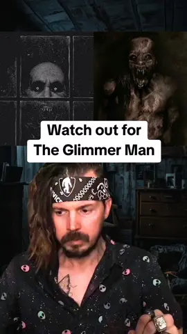 Watch out for the Glimmer Man 😱 #glimmerman #theglimmerman #skinwalker #scarystory #creepystory #urbanlegend #mimic #spookytok 