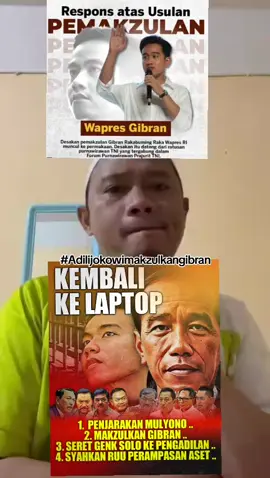 Adili Jokowi Makzulkan Gibran  #makzulkangibransegera  #makzulkangibran  #Adilijokowi 