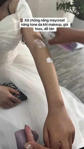 Xịt chống nắng maycreat #makeup 