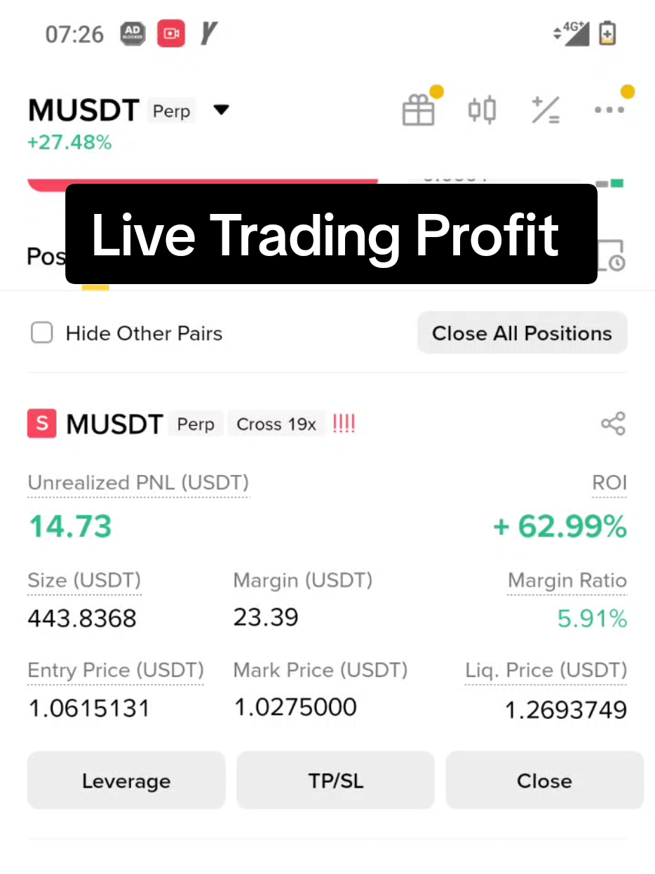 15$ profit trading #crypto #btc #foryou #foryoupage 