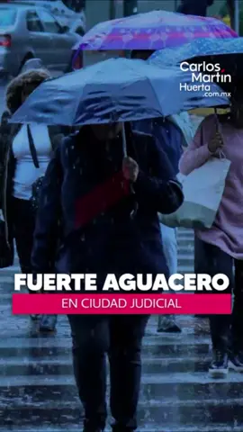 Así el aguacero de esta tarde en Ciudad Judicial  #carlosmartinh #carlosmartinhuerta #Puebla #Lluvia #CiudadJudicial 