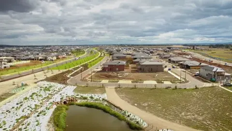 I made this time-lapse of some townhouses building with some drone footage during COVID while construction was still going full bore. 