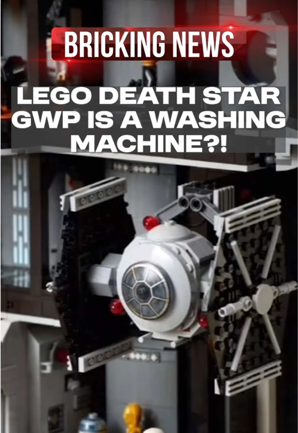 The UCS LEGO DEATH STAR GWP is revealed ! And it’s….differnet… #lego #legostarwars #legodeathstar