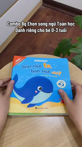 Combo 8 cuốn Ehon Toán học, dành riêng cho bé 0-3 tuổi. #ehontoanhoc #ehoncungconhoctoan #ehonsongngữ #sachehon #ehonsongngu 