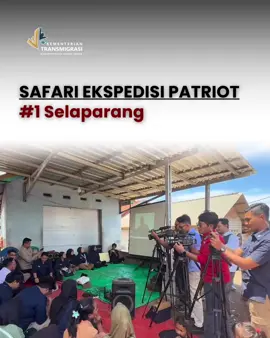 Late post Mentrans menjadikan Kunjungan Kerja ke Kawasan Transmigrasi Selaparang (4/9/2025) menjadi Safari Ekspedisi Patriot pertama setelah Pembekalan dan Pelepasan Tim Ekspedisi Patriot di Agustus yang lalu.  Meskipun Mentrans belum dapat membersamai secara langsung karena tugas di Jakarta, kehadirannya tidak hilang. Dengan memanfaatkan Zoom Meeting, Mentrans dapat terhubung secara bermakna dengan para warga Selaparang serta Tim Ekspedisi Patriot dari UNPAD dan IPB yang bertugas di lokasi tersebut.  #TransmigrasiBerdampak #SetahunBerdampak 🇮🇩