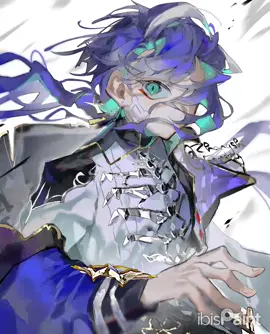 Zhangye Lanyue ( Zhǎngyè Lányuè-長夜蓝月) means: Blue Moon in eternal Night  #trending  #oc #digitalart #sketch  #fyp 