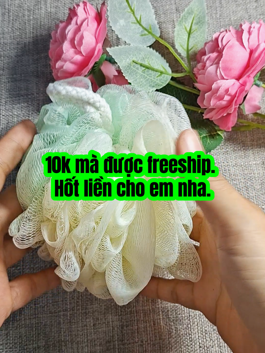 Bông tắm tròn tạo bọt mềm mại, tẩy tế bào trên da#bongtamtron #bongtamtaobot #bongtam #giadungnhatram88 #xuhuong 