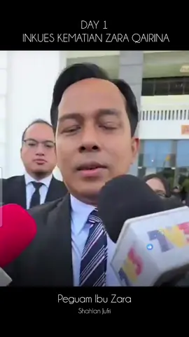 DAY 1 INKUES KEMATIAN ZARA QAIRINA Peguam ibu Zara memaklumkan pada sebelah pagi, beberapa pihak dibenarkan menjadi pihak berkepentingan sepanjang prosiding ini berlangsung. Mahkamah Koroner telah meluluskan peguam ibu Zara, peguam bapa Zara, peguam tertuduh serta Sabah Law Society sebagai pihak berkepentingan.  Pada jam 2 petang, saksi pertama akan dipanggil iaitu Pakar Patologi HQE, Dr Jessie Hiu. #JusticeForZara 