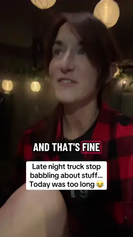 I think I’m procrastinating taking a shower because I’m too tired to walk across the parking lot 😂 #trucking #trucklife #overtheroad #femaletrucker