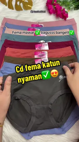 Rekomendasi celana dalam fema katun bagus bangett✅