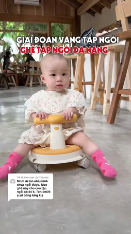 Trả lời @Thảo My Con 5 tháng là giai đoạn nên tập ngồi rồi đó mom, để ăn dặm khỏi lo sặc nè 🍲👶 #ghetapngoichobe #mevabe #mebimsua #nhacocamathi #ghengoitamchobe  @Nhà CoCa Mắt Hí  @Nhà CoCa Mắt Hí  @Nhà CoCa Mắt Hí 