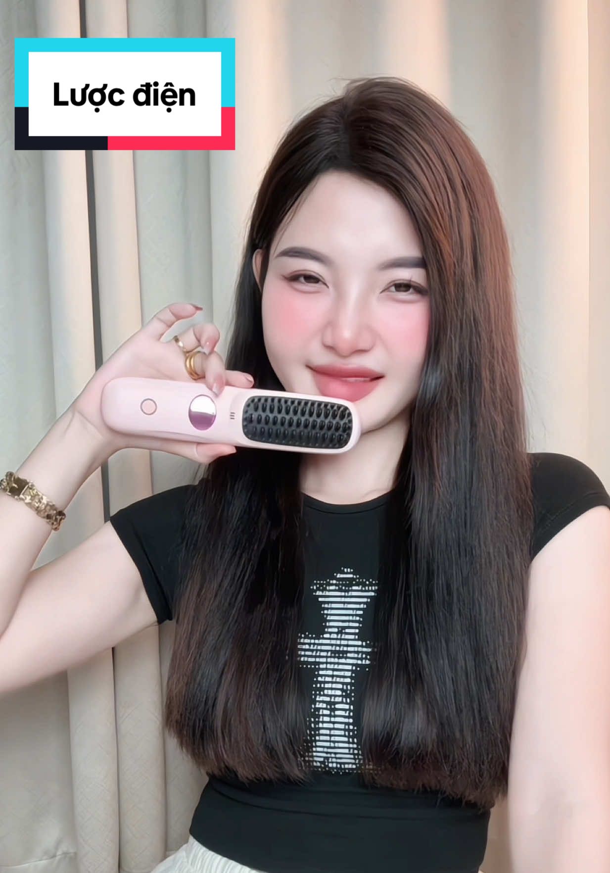 Lược điện ion âm dưỡng tóc #luocdienchaitoc #mebimsua #lamdep 