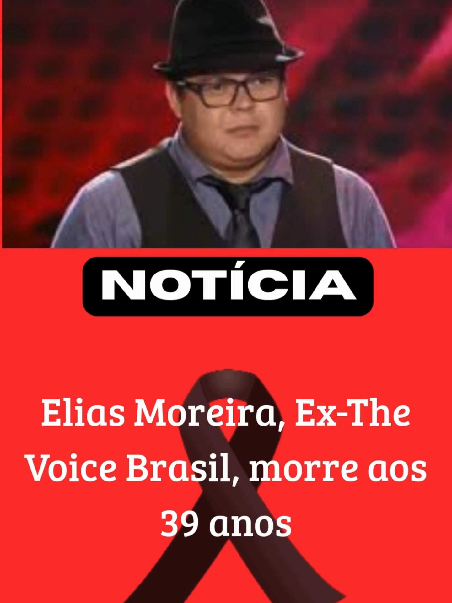 Elias Moreira, Ex-The Voice Brasil, morre aos 39 anos       #EliasMoreira #TheVoiceBrasil #LutoNaMúsica #CantorAmazonense #MúsicaBrasileira