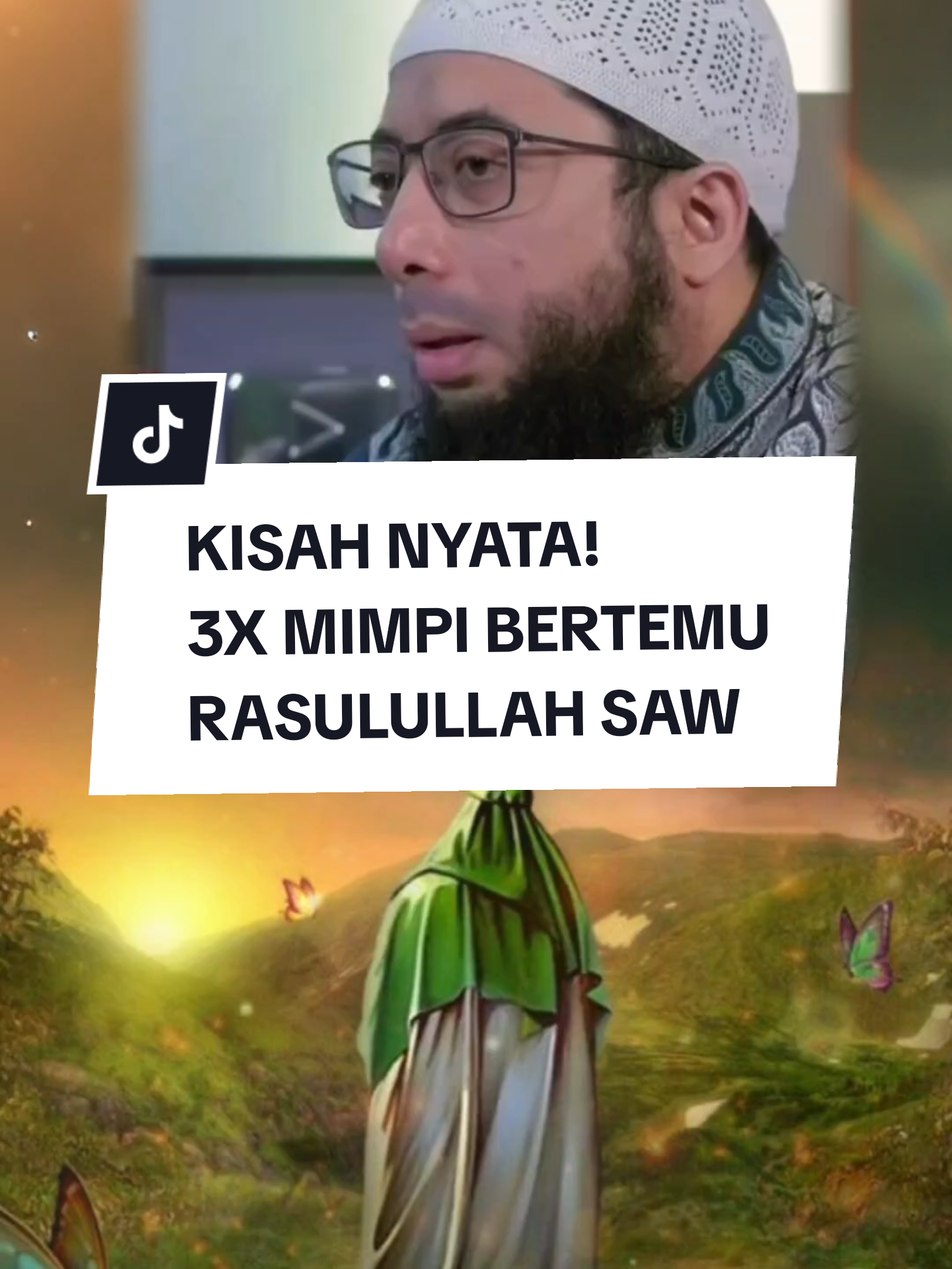 Kisah nyata! 3x Mimpi bertemu Rasulullah Saw  #fyp #kajianonline #ceramah #ustadzkhalidbasalamah #mubasyirat 