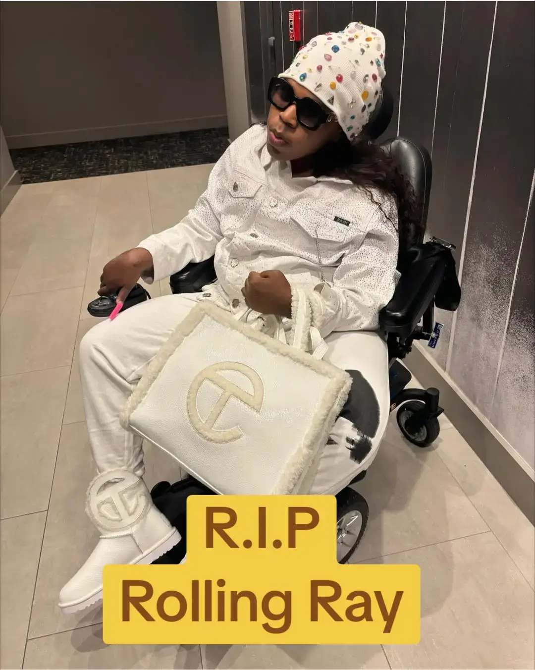 Internet sensation Rolling Ray has passed at age 28 #rollingray #trending #fyp #entertainment #rip 