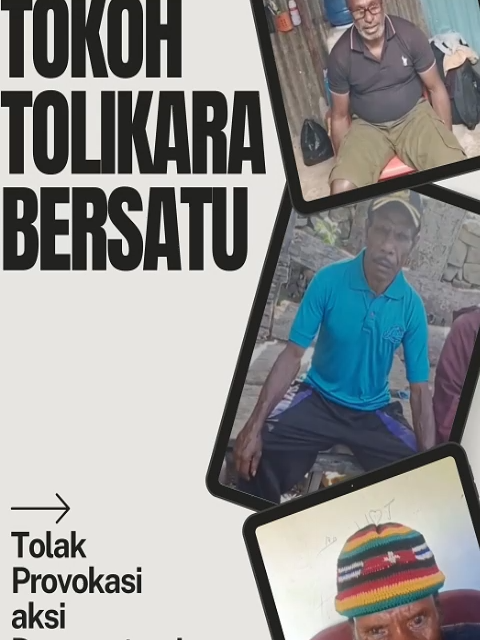 Tokoh adat Tolikara bersatu menyuarakan pesan penting kepada seluruh masyarakat Papua agar tetap menjaga kedamaian di tengah dinamika aksi demonstrasi. Mereka menegaskan bahwa aspirasi adalah hak setiap warga, namun harus disampaikan dengan cara yang bermartabat, damai, dan sesuai aturan. #PapuaMerdeka #PapuaIndonesia #PapuaDamai #WaspadaiProvokasi #InfoPapua