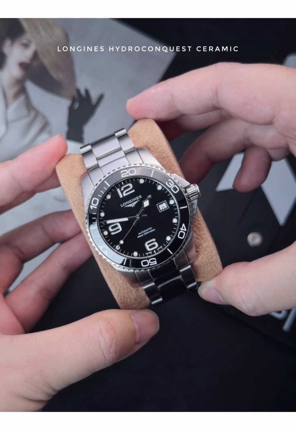 Longines hydroconquest niềng ceramic 42mm #longines #longineshydroconquest #donghonam #watchtok #thanhwatch 