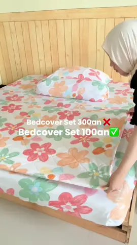 Dikira orang2 pakai bedcover mahal, padahal harganya cuma segitu😍😂 #bedcover #bedcoverset #bedcovermurah #bedcoveraesthetic #bedcoversetmurah 