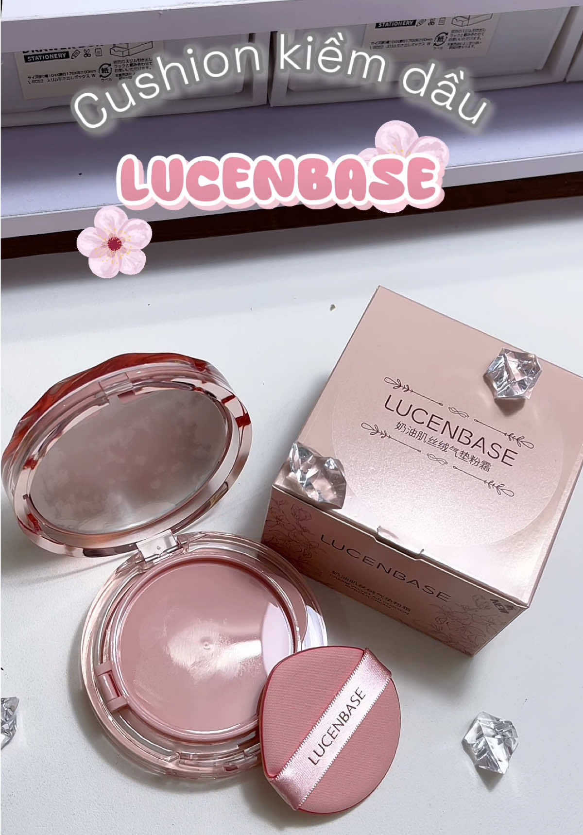 Mãi hổng nổi 100fl 🥲 #cushion #lucenbase #kiemdau #unboxing #review 