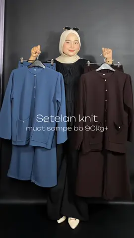 #setelan #setelanwanita #setelanknit #setelanjumbo #setelanknitjumbo 
