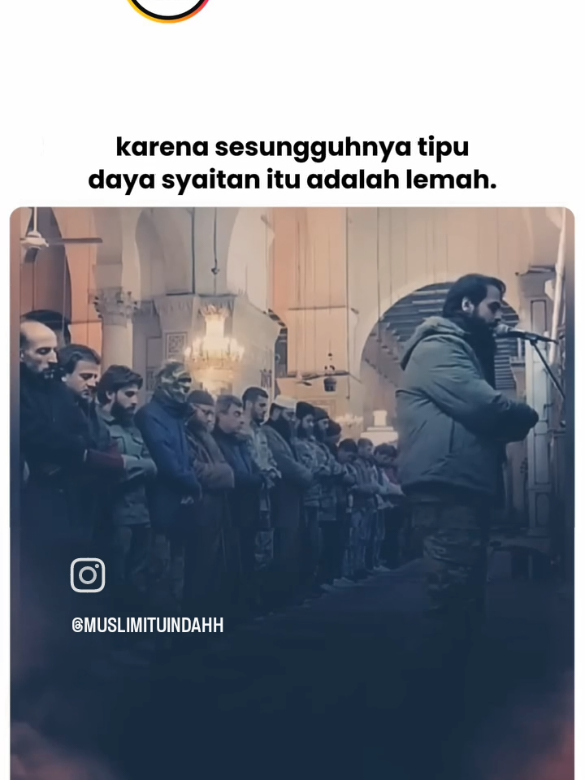 #BeautifulIslam. #moslem Solat di belakang imam spek mujahid. What a blessed day