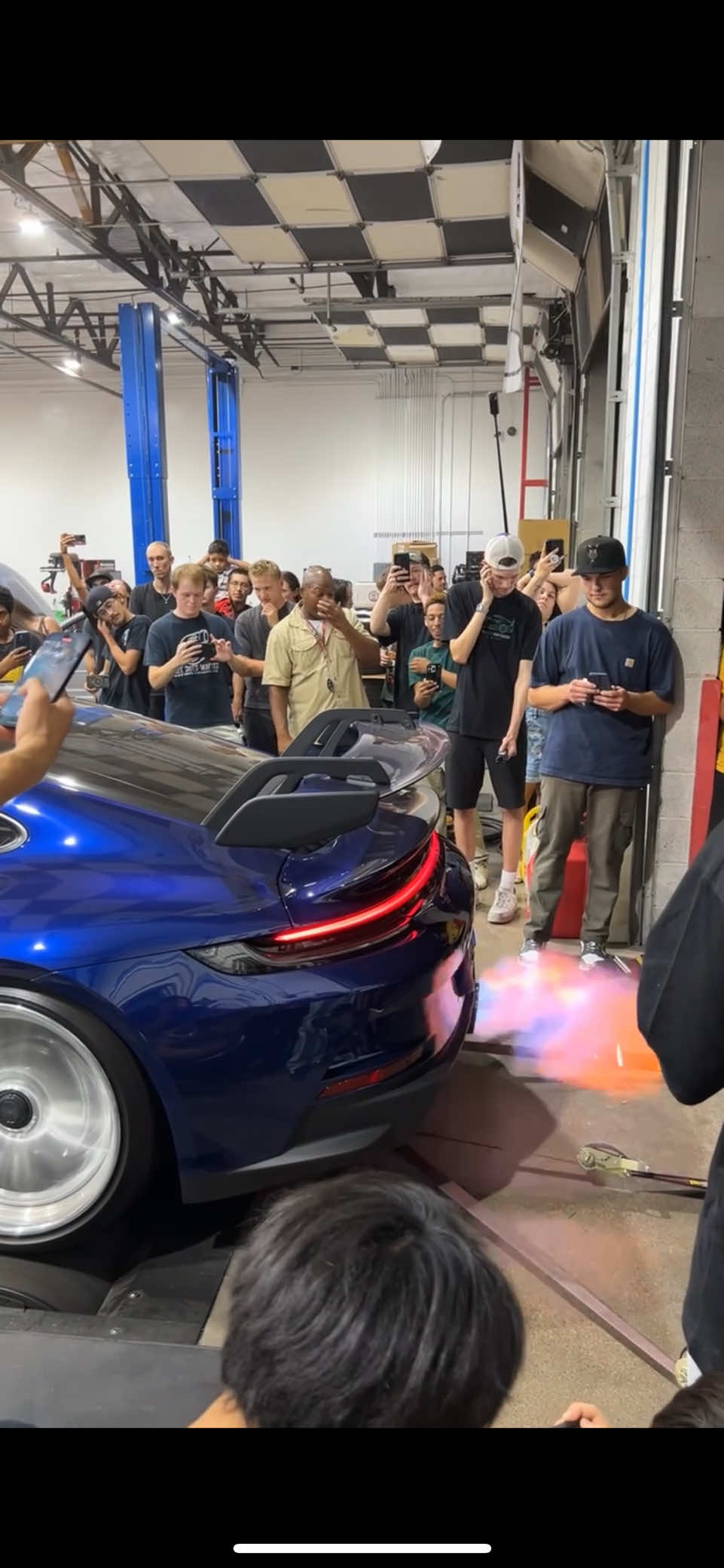 hearing this in person was insane #porsche #porschegt3 #gt3 #dyno #dynotune 