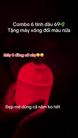 Quá hời rồi máy xông đổi màu xinh #mayxongtinhdau #tinhdauthomphong #denxongtinhdau #hiengiadung #viral 