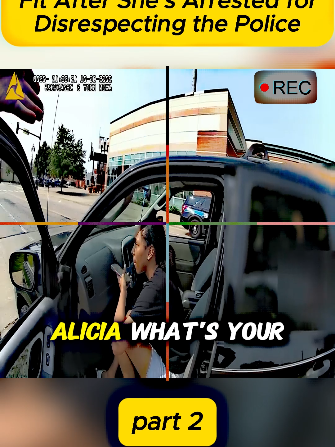 Bratty Teen Mom Throws a Fit After She's Arrested for Disrespecting the Police #cops #police #bodycam #news