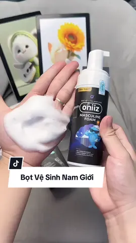 Đừng chỉ dùng mỗi nước không nha các anh ơi 🤣 #botvesinhnamgioi #botvesinh #botvesinhnam #oniiz 