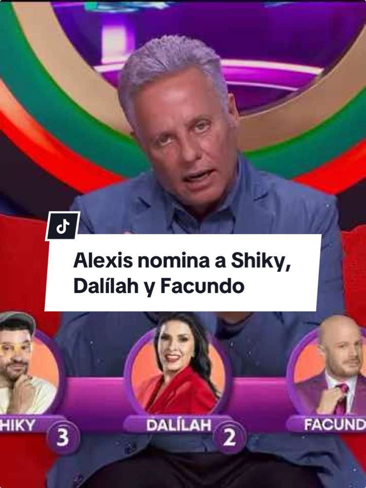 @alexisayalaone nomina a @yosoyshiky, @dalilahpolanco y a @facufacufacundo. Si quieres ver el momento COMPLETO, suscríbete ya a @vix y no te pierdas de nada con el 24/7 🔥 #LaCasaDeLosFamososMx disponible también en #LasEstrellas y #Canal5