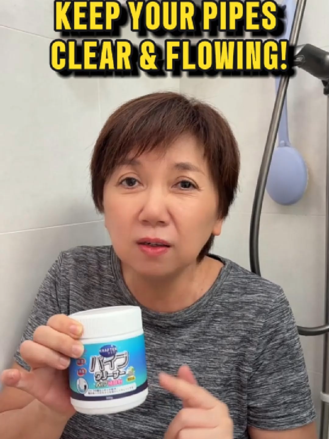 Tired of slow drains and clogged pipes? This Japanese pipe-cleaning powder dissolves hair, grease, and soap scum in minutes — without harsh chemicals. Perfect for sinks, bathtubs, and floor drains. Use regularly to keep water flowing smoothly every day. #ClogFree #PipeCleaning #HomeHacks #BokaHome #CleanAndEasy