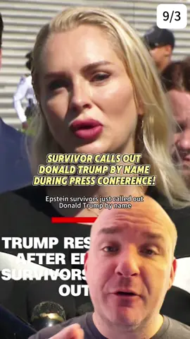 Survivor calls ou tDonald Trump by name during press conference!!! #donaldtrump #trump #foryou #foryou #usaus 