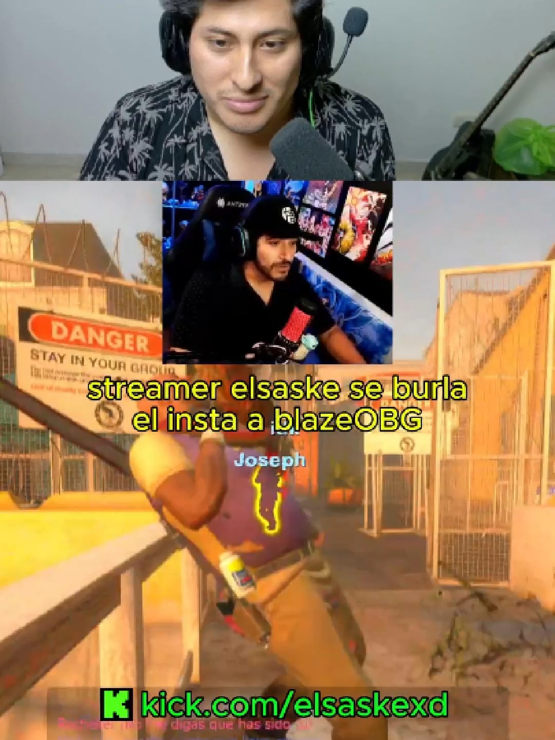 elsaske se burla el insta a BlazeOBG #blazeobg #elsaskexd #fyi #maximodifusion #elsaske #left4dead2 #l4d2 #show