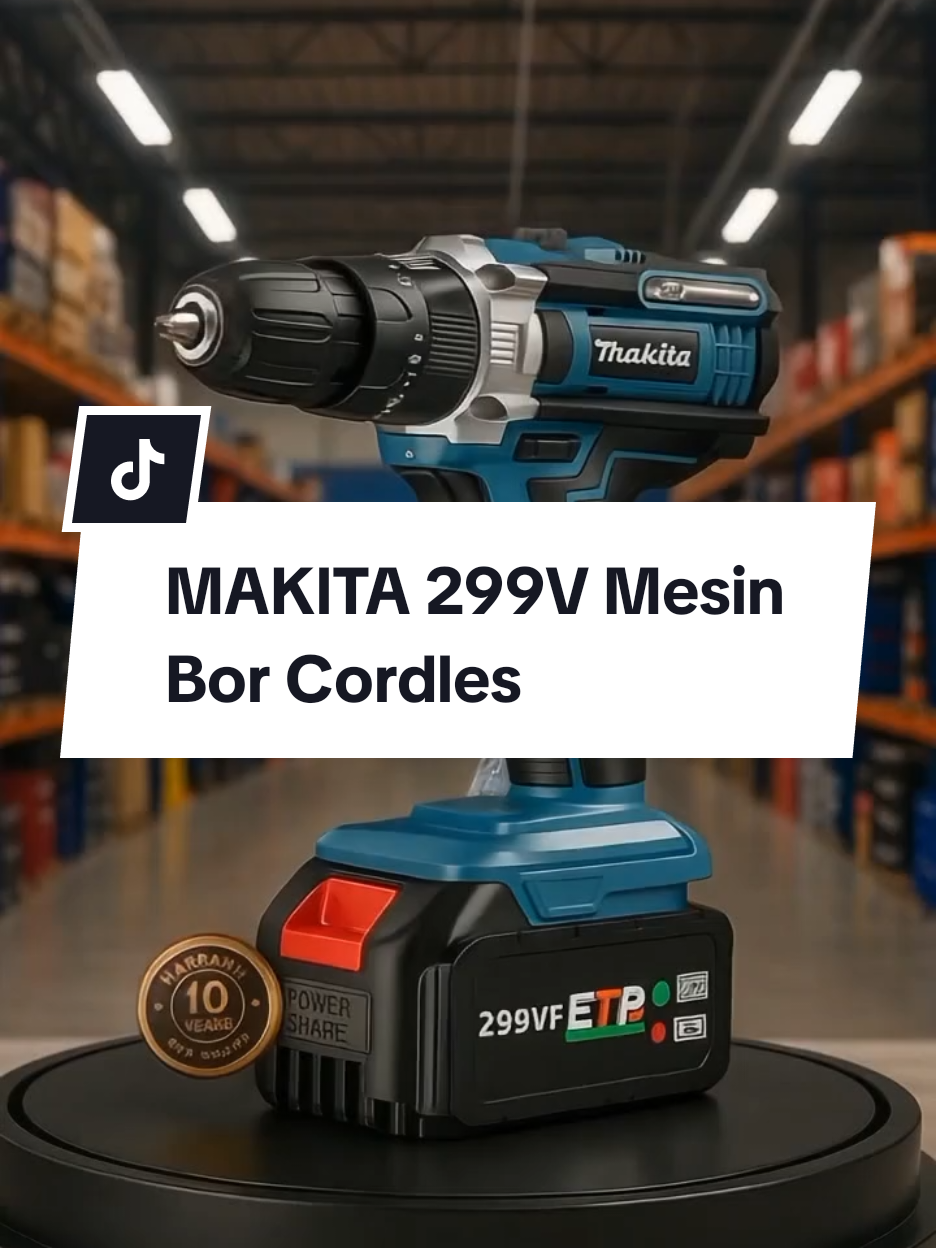 MAKlTA 299V Mesin Bor Cordless#affiliatemarketing #4u #mesin #xyzbca #promomakangajian 