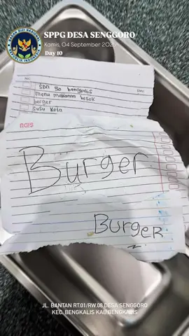 MasyaAllah, day 10 😍 #makanbergizigratis #sppg #mbg #bengkalis #bengkalisriau 
