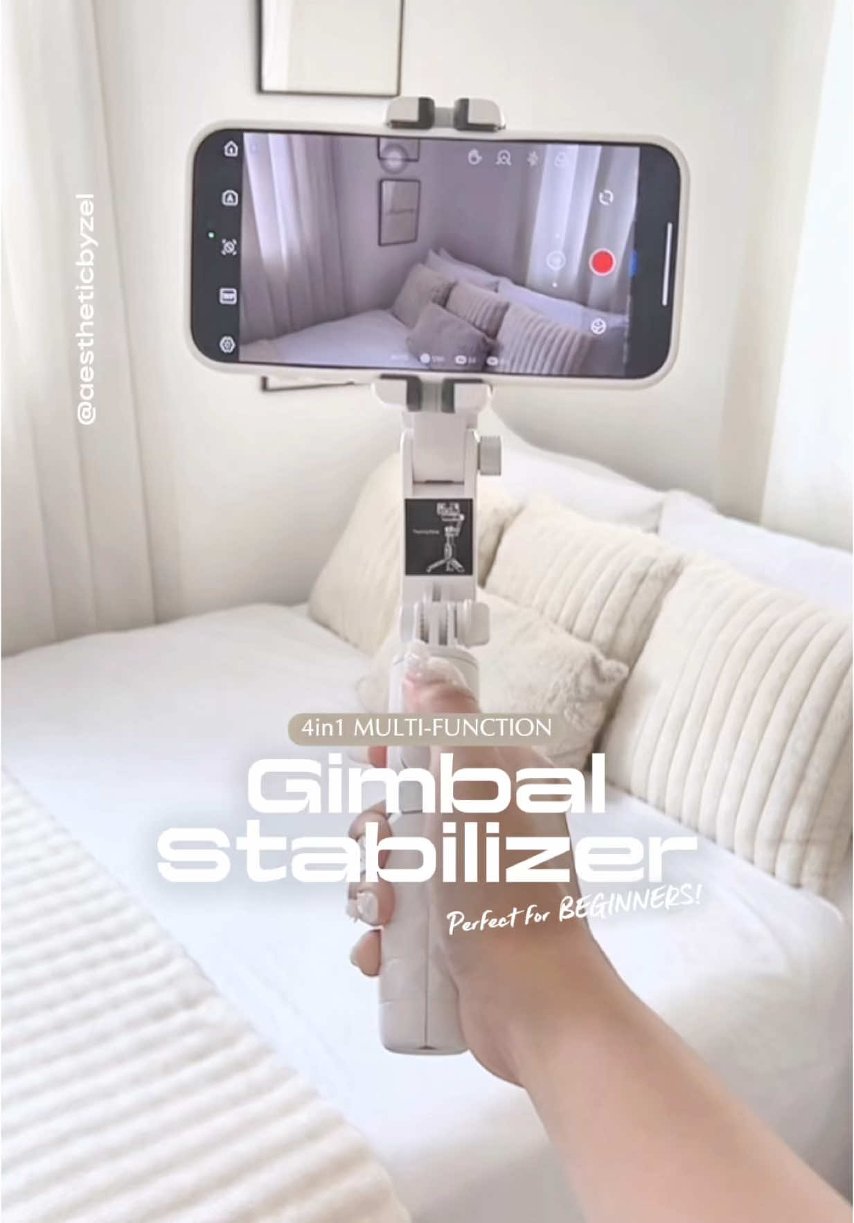 The BEST for Beginners, lalo na user-friendly at kumpleto na sya ng lahat ng features! Gimbal Stabilizer, Tripod. SelfieStick, may smart tracking pa! Maraming modes and angles na pwedeng gamitin to film creative videos na di magagawa ng regular tripod. Sobrang affordable na din considering angdami nyang features. Kaya kung ako sa inyo, check nyo na! #aestheticbyzel #gimbalstabilizer #TNW #tnwgimbalstabilizer #stabilizer #tripod #selfiestick #facetrackingtripod #phoneaccessory 