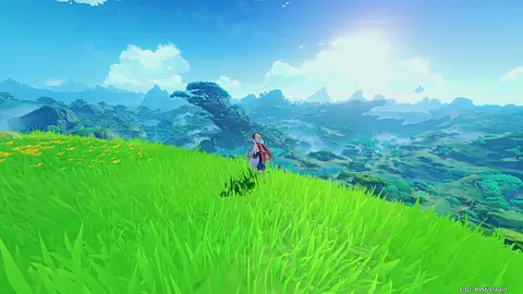 i really love this game ! ✨🥺 #GenshinImpact #scenery #views #xyzabc #sunset 