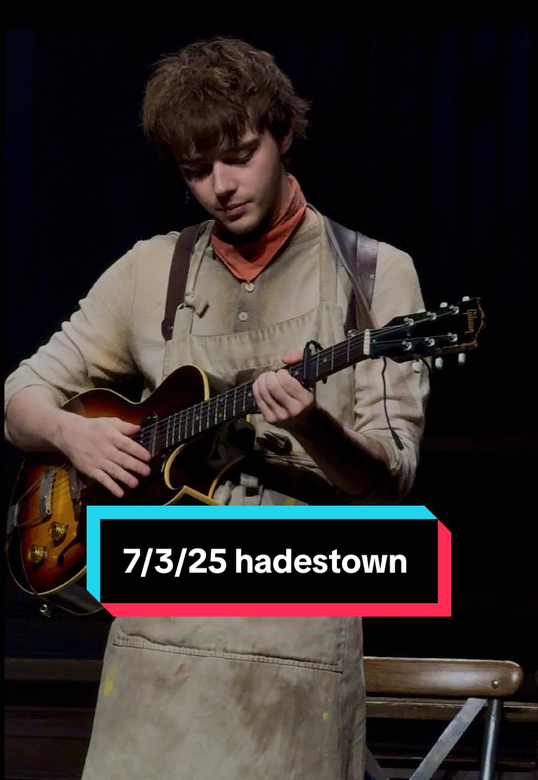 [7/3/25] 2pm hadestown bows + raise our cups  I'll never move on from this performance  tags: #fyp #hadestown #jackwolfe #broadway #musical @Hadestown 