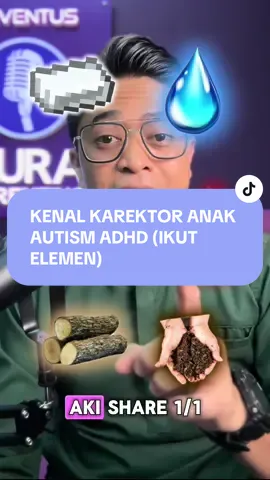 KENAL KAREKTOR ANAK AUTISM ADHD (IKUT ELEMEN)  #eeventus #autisme #adhd #asd #autism   