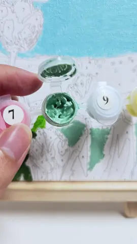 #paintbynumber #diyhomedecor #DIY #dry#digitalpainting 