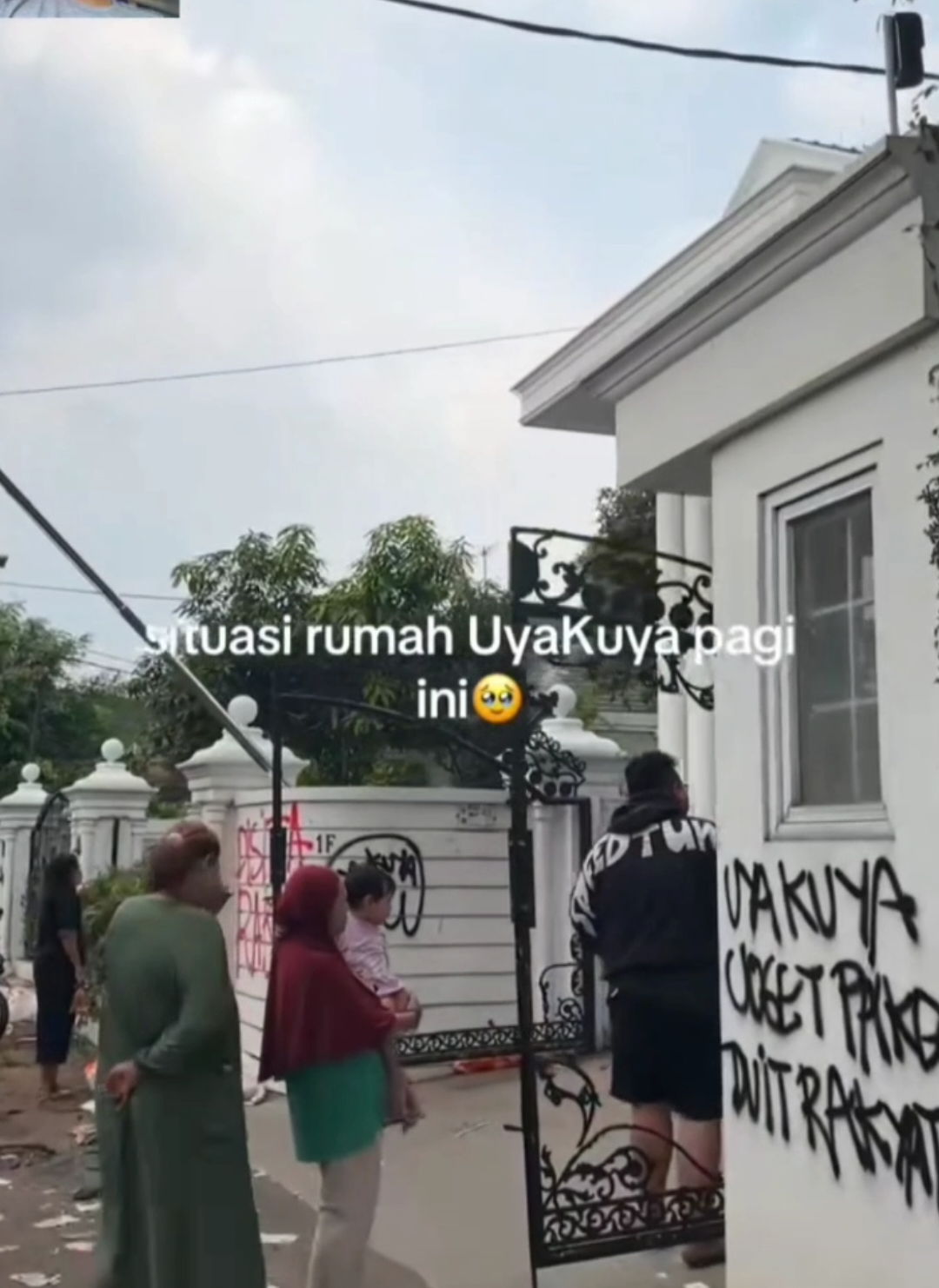 Kondisi terkini rumah Uya Kuya
