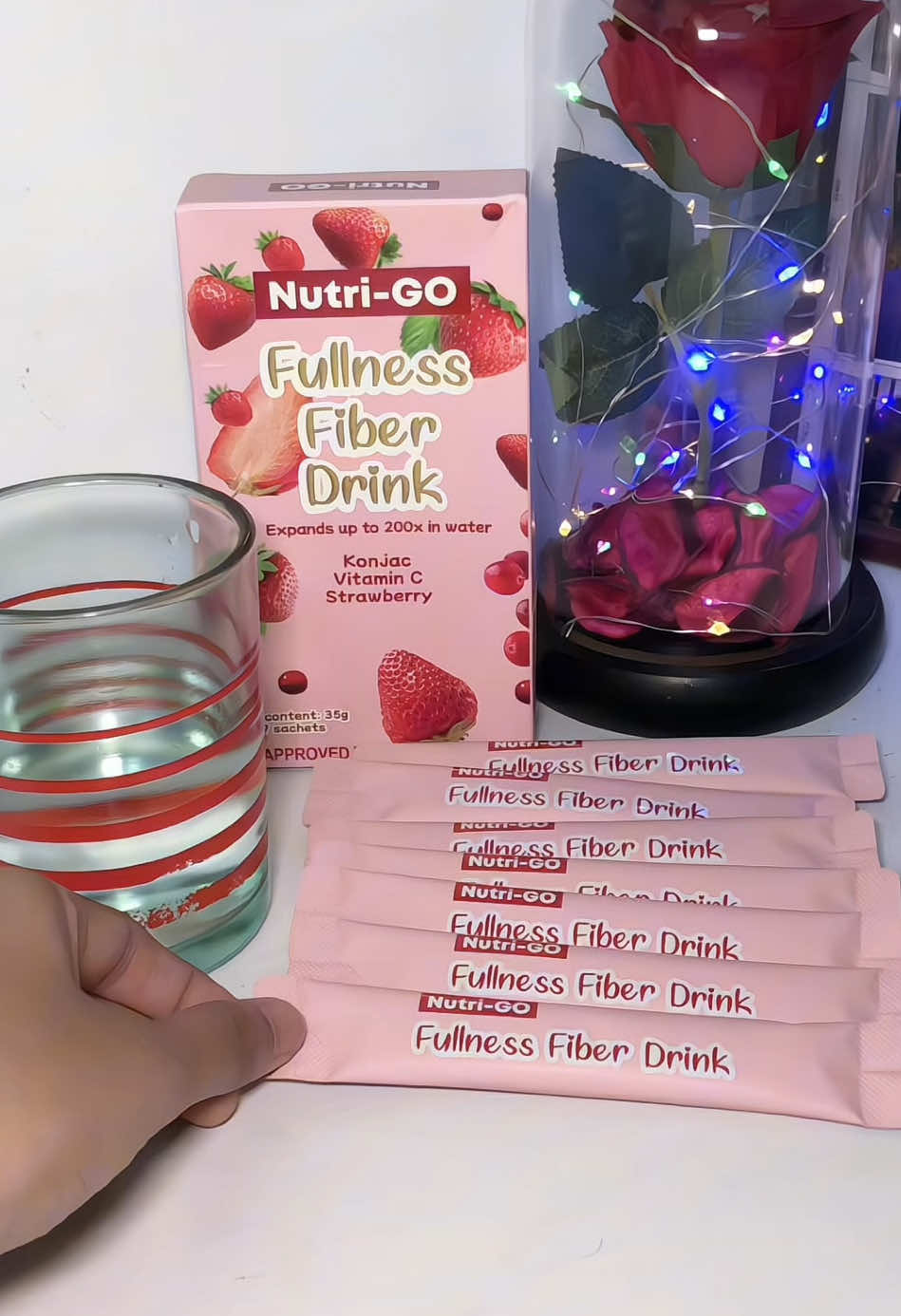 fiber drinks that turns into jelly ? literally obsessed with this fiber drinks 🍓 @Nutrigo Store  #nutrigo #nutrigoph #healthysupplements #fiberdrinks #nutrigofullnessfiberdrink 