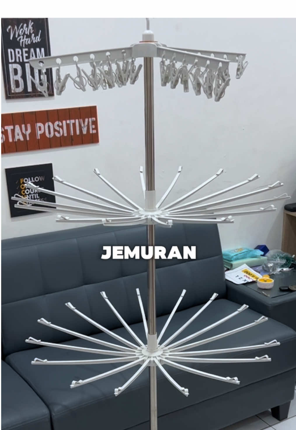 Buruan order!😍#jemuranminimalis #jemuranmenara #jemuranmenara3tingkat #fyp 