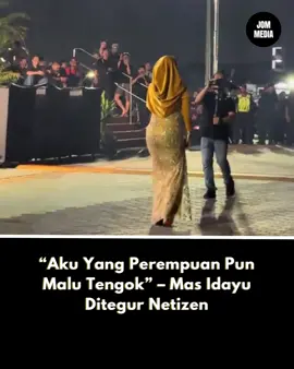 Penyanyi dangdut popular Mas Idayu menjadi tumpuan selepas sebuah video persembahannya tular di sosial media.  Dalam video tersebut, beliau muncul dalam busana glamor yang ketat dan berhijab sambil ‘bergelek’ di pentas.  Penampilan itu mencetuskan reaksi pelbagai dalam kalangan netizen. Ada yang terhibur, tetapi ramai juga yang memberikan teguran. #fyppppppppppppppppppppppp #fyp #masidayu 