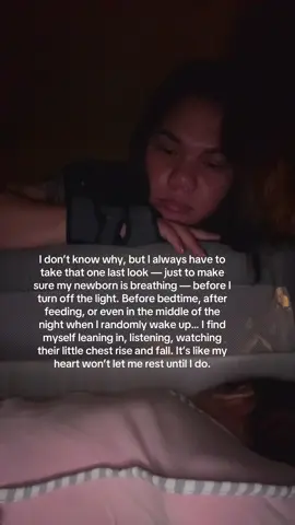 Because apparently, I’m now a part-time detective. 🕵️‍♀️👶💡 But I swear my baby’s just lying there like a peaceful little angel... But my brain: “What if they’re practicing for the baby Olympics in holding their breath?” 😵‍💫👶🏅 So there I go, hovering like a paranoid owl in the dark. Again. Can’t help it! 🥴 #momlife #whyamiawake #newborn #fyp #fyppppppppppppppppppppppp 