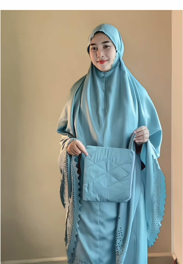 🫶🏻 #mukena #mukenasilk #mukenadewasa #mukenasilkypremium 