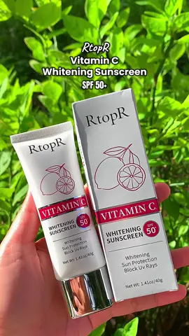 RtopR Vitamin C Whitening Sunscreen SPF 50+✨ #rtoprphilippines #rtopr #rtoprvitamincwhiteningsunscreen #rtoprvitamincsunscreenwhitening #rtoprsunscreen #sunscreen #whiteningsunscreen #sunprotection 