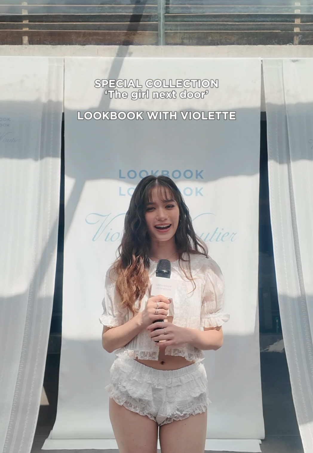 exclusive collection LOOKBOOK WITH @violettewautier 🍇’The girl next door’ collection will launch on this 9.9🧺✨ #lookbookxvviolette #lookbookthegirlnextdoor #lookbooklookbook #TheConerHouseBangkok