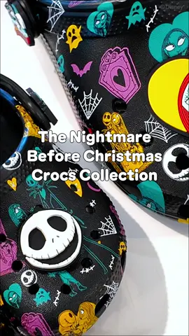 The new Tim Burton’s The Nightmare Before Christmas Classic Clogs is a spooky and sweet pair that are sure to haunt your dreams. #crocsth 