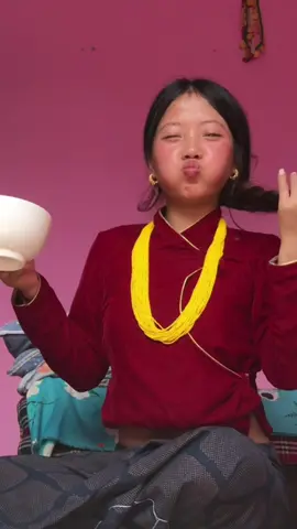 Khaye laaaa 😂😸❤️#foryou #janu #goviral #gorkhali #Gurung jaat ley pako 😂